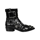 ALEXANDER MCQUEEN アレキサンダー マックイーン ブラック black ブーツ レディース 秋冬2022 718853WHSWD_1081 【関税・送料無料】【ラッピング無料】 ia