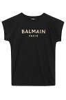 【15,000円以上1,000円OFF!!】 BALMAIN バルマン トップス ガールズ 春夏2024 BU8B82 Z0057|094 930OR BLACK GOLD 【関税・送料無料】【ラッピング無料】 ia