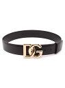 【15,000円以上1,000円OFF!!】 DOLCE&GABBANA ドルチェ&ガッバーナ ブラック Black ベルト レディース 春夏2024 BE1446AW576AW57680999 【関税・送料無料】【ラッピング無料】 ia