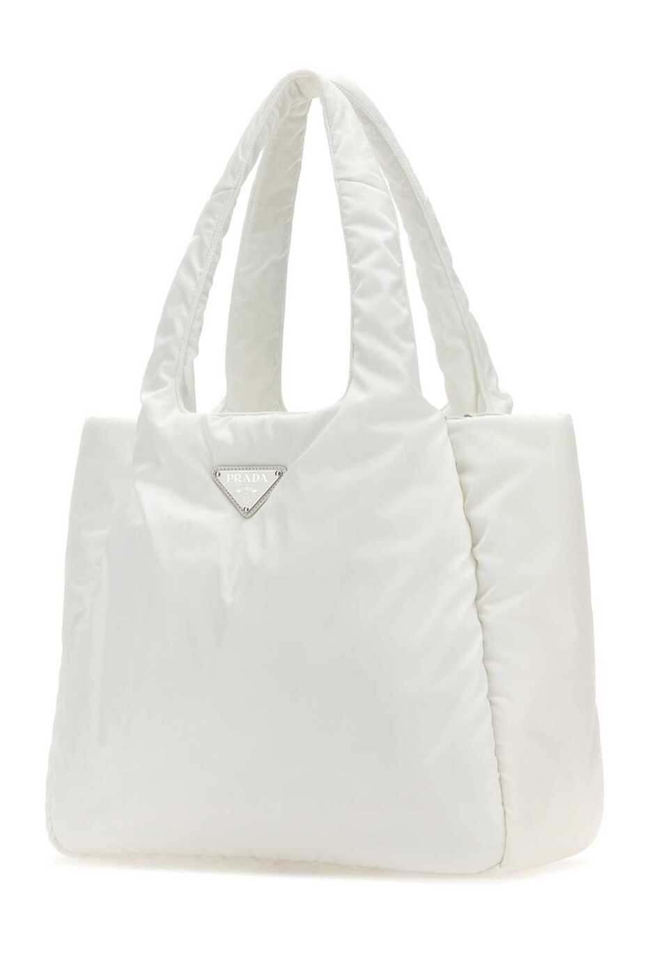 プラダ トートバッグ（レディース） PRADA プラダ ホワイト BIANCO トートバッグ レディース 春夏2024 1BG449VOVMRCCJ F0009 【関税・送料無料】【ラッピング無料】 ia