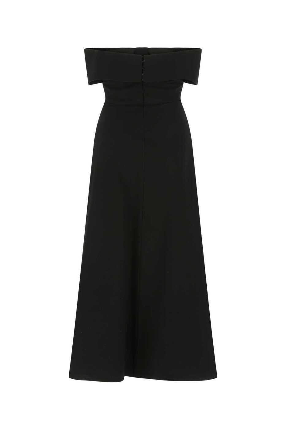【土日限定クーポン配布中！】 SAINT LAURENT PARIS イヴ サンローラン ドレス レディース 春夏2022 686332Y024K 1000 【関税・送料無料】【ラッピング無料】 iaのサムネイル