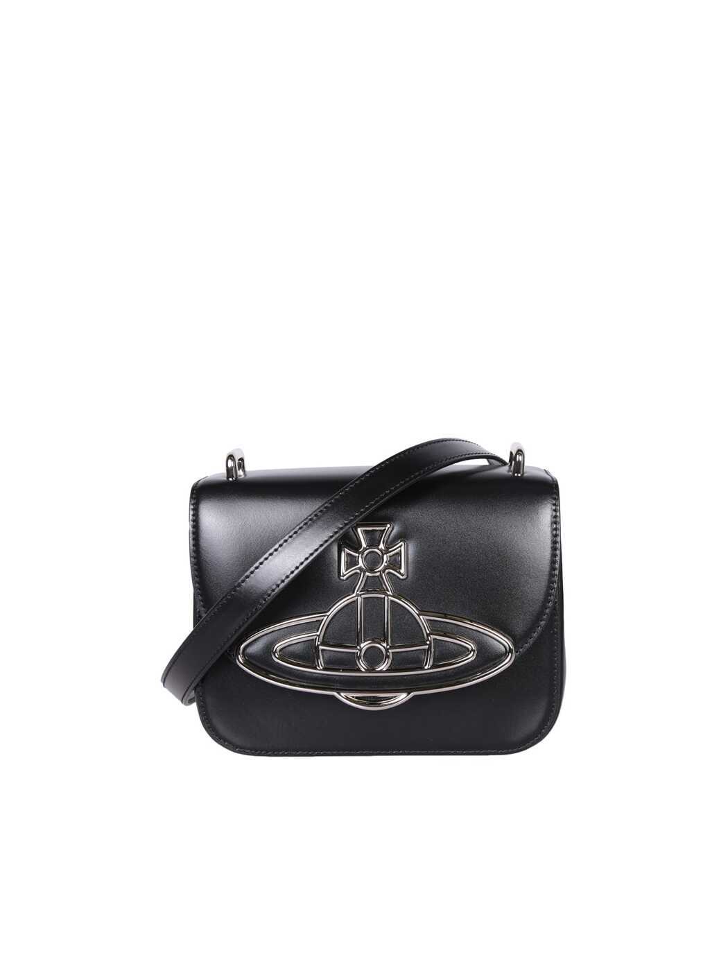 VIVIENNE WESTWOOD ヴィヴィアン・ウエストウッド ブラック Black トートバッグ レディース 春夏2024 43040069U L0077 N401 【関税・送料無料】【ラッピング無料】 iaのサムネイル
