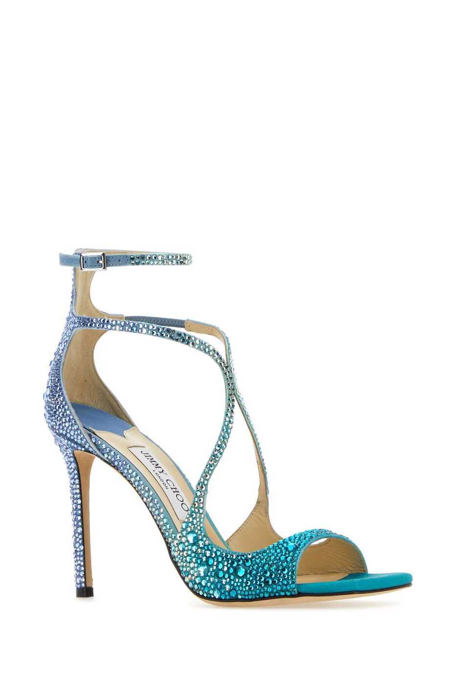 JIMMY CHOO ジミーチュウ サンダル レディース 秋冬2023 AZIA95DKX PESMGRSMBL 【関税・送料無料】【ラッピング無料】 iaのサムネイル