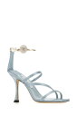 【15,000円以上1,000円OFF!!】 JIMMY CHOO ジミーチュウ サンダル レディース 春夏2024 OTTILIA90SAT ICEBLUE 【関税・送料無料】【ラッピング無料】 ia