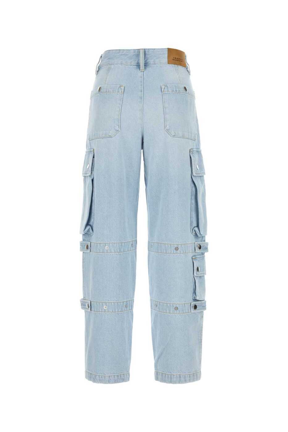 【本日5の付く日ポイント4倍!】 ISABEL MARANT イザベル マラン ブルー LIGHTBLUE パンツ レディース 秋冬2023 PA0099FBA3H23I 30LU 【関税・送料無料】【ラッピング無料】 ia