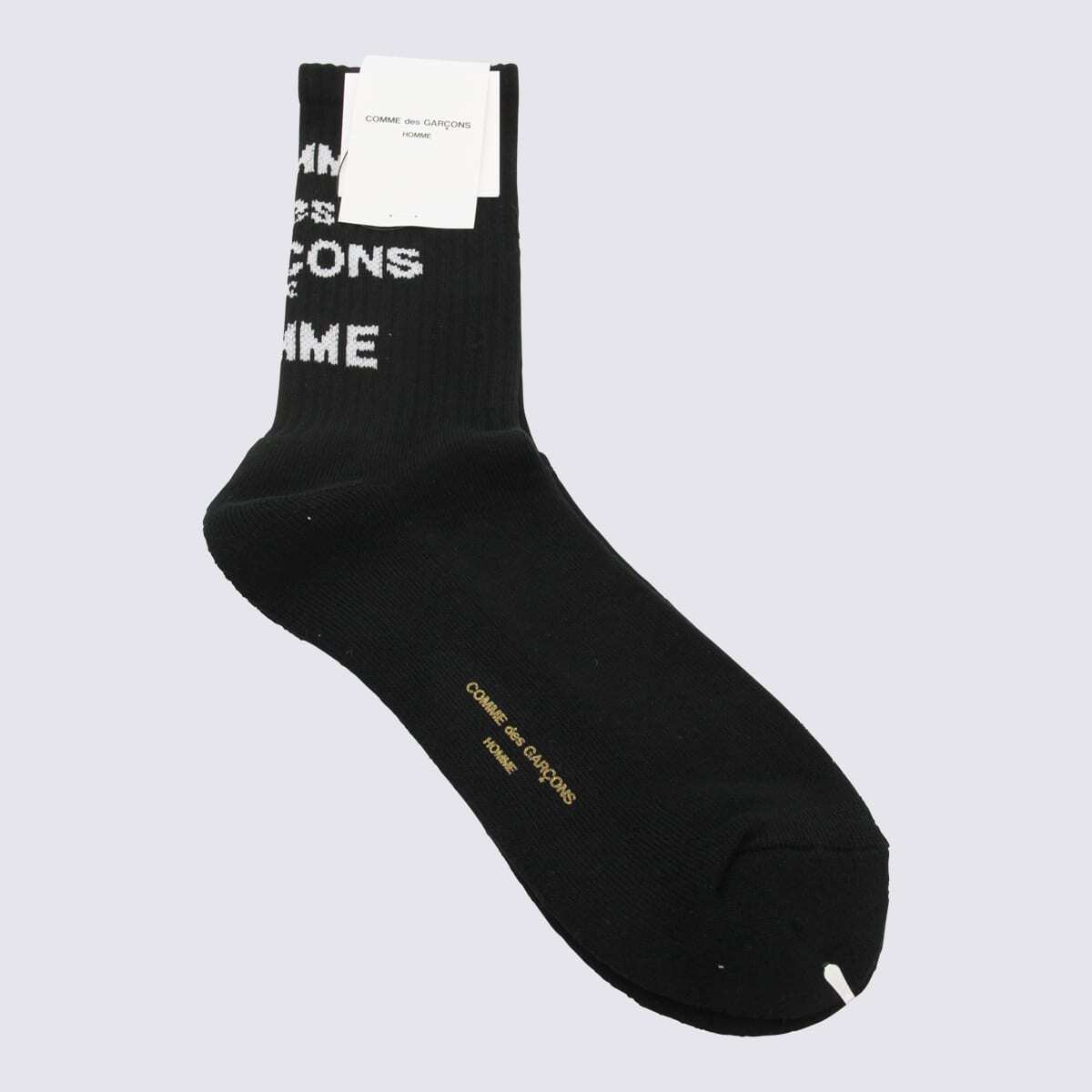 【6h限定！2000円OFFクーポン配布中】 COMME DES GARCONS HOMME コム・デ・ギャルソン・オム ブラック Black ソックス メンズ 春夏2024 HMK5010511 【関税・送料無料】【ラッピング無料】 ia