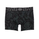 【15,000円以上1,000円OFF!!】 VERSACE ヴェルサーチ アンダーウェア メンズ 秋冬2023 10013841A00515-5B050 BLACK + GREY 【関税・送料無料】【ラッピング無料】 ia