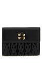 ミュウミュウ 財布（レディース） MIU MIU ミュウ ミュウ ブラック NERO 財布 レディース 春夏2024 5ML0022FPP F0002 【関税・送料無料】【ラッピング無料】 ia