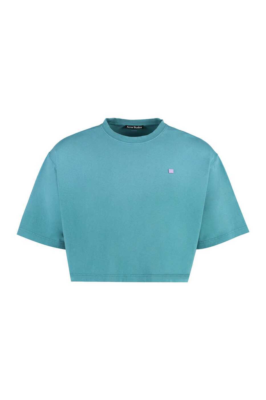 【土日限定クーポン配布中！】 ACNE STUDIOS アクネ ストゥディオズ グリーン green Tシャツ メンズ 秋冬2023 FAUXTSHI000152CL0165_CA9 【関税・送料無料】【ラッピング無料】 ia