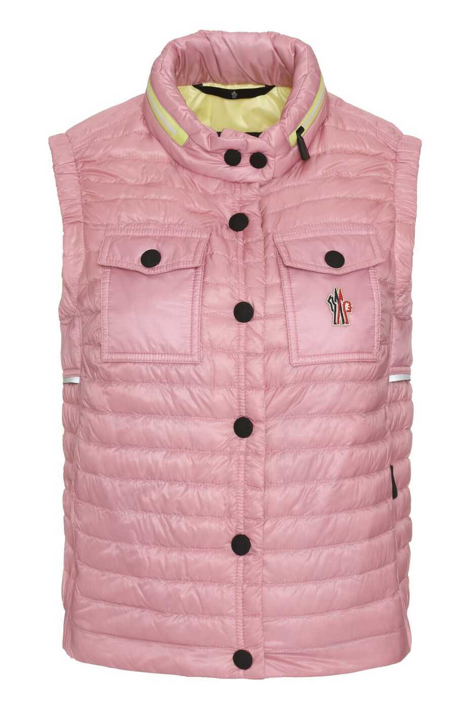 モンクレール ベスト レディース MONCLER GRENOBLE モンクレール グルーノーブス ピンク Pink ベスト レディース 春夏2023 1A00010595B1_528 【関税・送料無料】【ラッピング無料】 ia