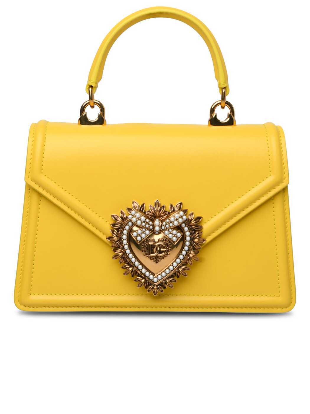 【土日限定クーポン配布中！】 DOLCE&GABBANA ドルチェ&ガッバーナ イエロー Yellow トートバッグ レディース 春夏2024 BB6711AV893_80205 【関税・送料無料】【ラッピング無料】 ia