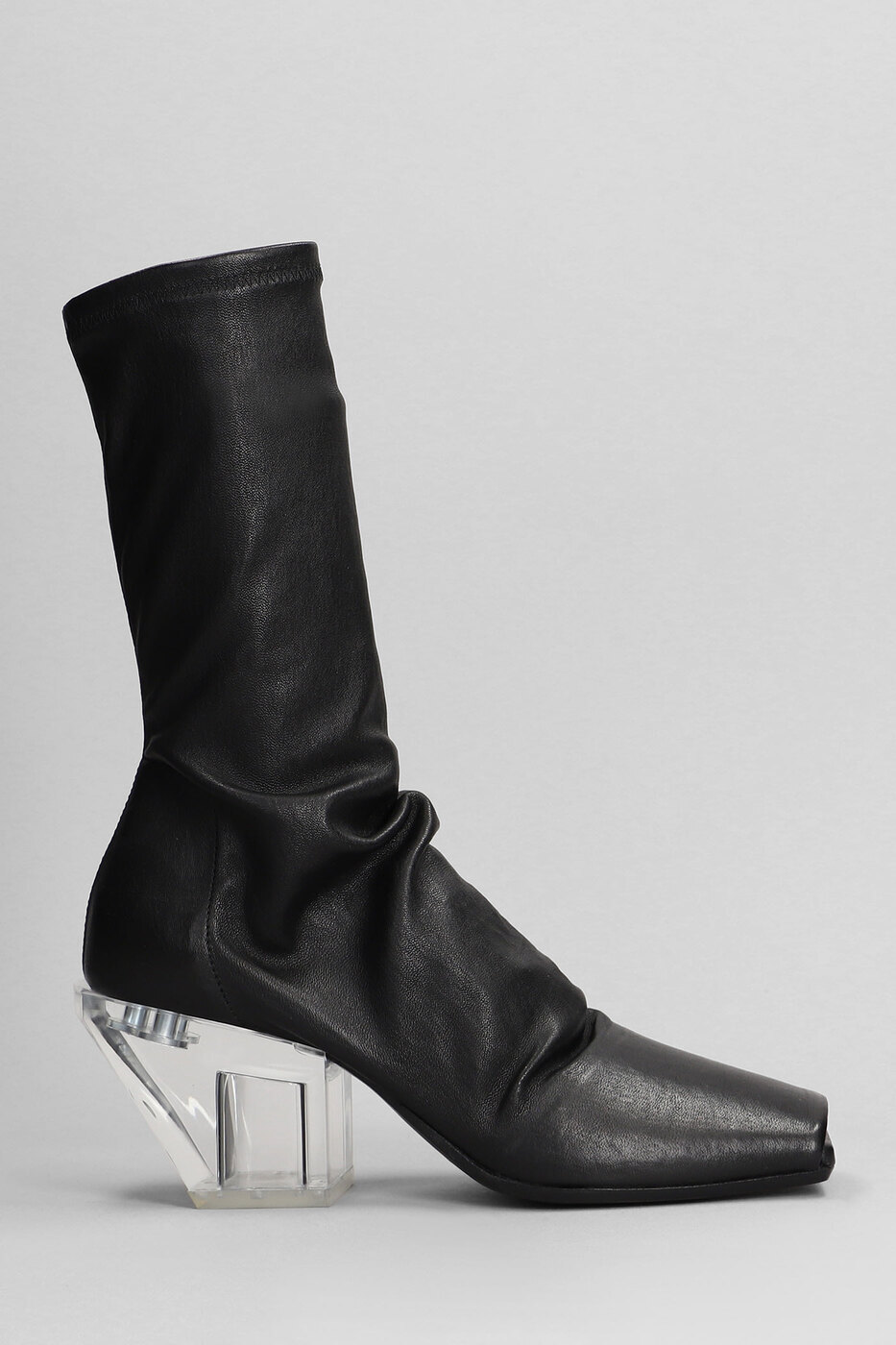 RICK OWENS リック オウエンス ブラック BLACK ブーツ レディース 春夏2024 RP01D2826LS090 【関税・送料無料】【ラッピング無料】 ia