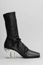 【15,000円以上1,000円OFF!!】 RICK OWENS リック オウエンス ブラック BLACK ブーツ レディース 春夏2024 RP01D2826LS090 【関税・送料無料】【ラッピング無料】 ia