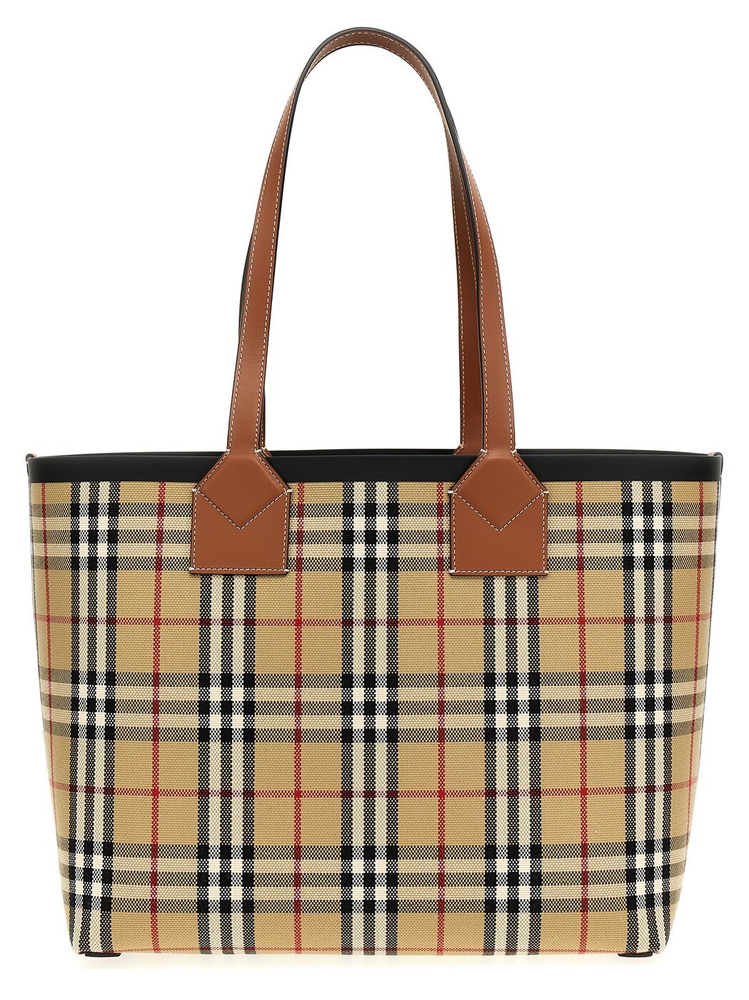 【楽天スーパーSALE!!300000円以上10000円OFFクーポン対象】 BURBERRY バーバリー ブラウン Brown トートバッグ レディース 春夏2024 8066223BRIARBROWNBLACK 【関税・送料無料】【ラッピング無料】 ia