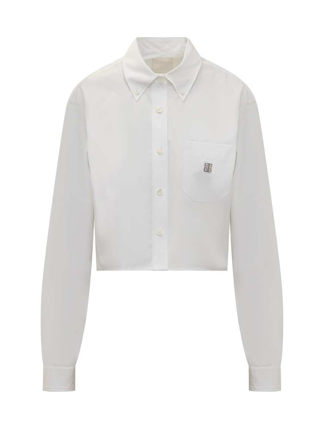 GIVENCHY ジバンシィ ホワイト White シャツ レディース 春夏2024 BW617Y1 ...