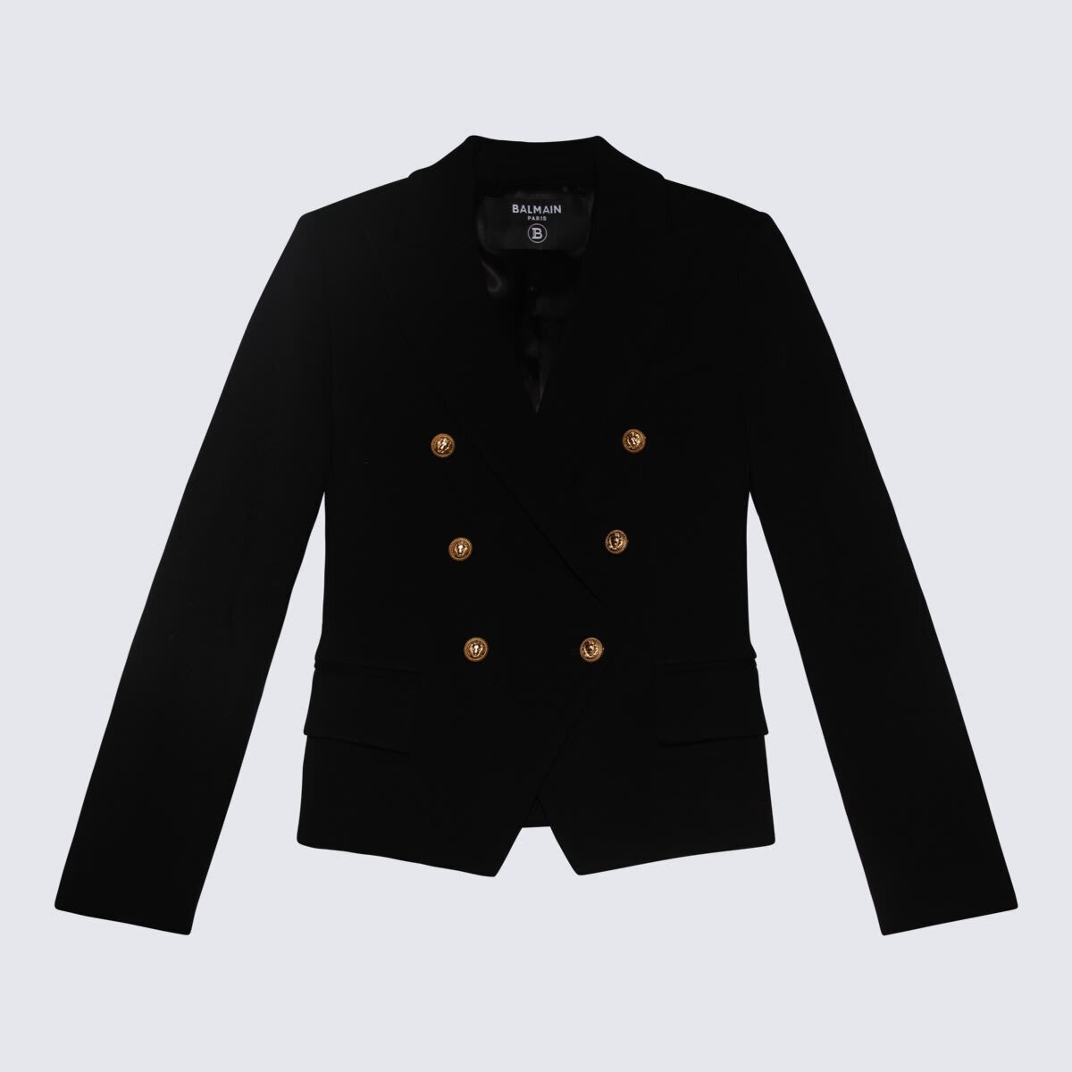 BALMAIN バルマン ブラック Nero ジャケット ガールズ 春夏2024 BU2B74 J0371930 【関税・送料無料】【ラッピング無料】 ia