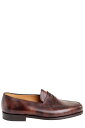 【15,000円以上ご購入で1,000円OFF！】 JOHN LOBB ジョンロブ ブラウン MARRONE ローファー メンズ 春夏2024 LOPEZ MUSEUM M/W SS DARK BROWN 【関税・送料無料】【ラッピング無料】 ia