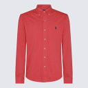  POLO RALPH LAUREN ポロ ラルフ ローレン レッド RED シャツ メンズ 春夏2024 710654408 122  ia