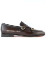 【15,000円以上ご購入で1,000円OFF！】 SANTONI サントーニ ブラウン BROWN ローファー メンズ 春夏2024 MCNC18003 SA4SNTUT50 【関税・送料無料】【ラッピング無料】 ia