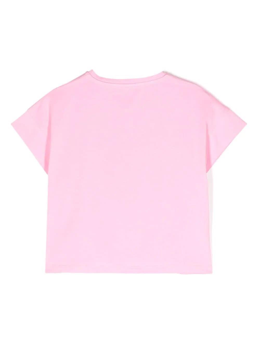 MISS BLUMARINE ミスブルマリン ピンク Pink トップス ガールズ 春夏2024 IA4135J5003 X0564 【関税・送料無料】【ラッピング無料】 ia 2