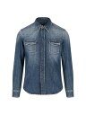 ドルチェ&ガッバーナ DOLCE&GABBANA ドルチェ&ガッバーナ ブルー Denim シャツ メンズ 秋冬2023 G5JC8DG8GW9_S9001 【関税・送料無料】【ラッピング無料】 ia