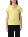 PINKO ピンコ イエロー YELLOW Tシャツ レディース 春夏2024 100372A1R7_H23  ia