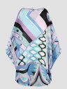 【15,000円以上1,000円OFF!!】 EMILIO PUCCI エミリオ プッチ ブルー Blue ブラウス レディース 春夏2024 4HRL22 4H724 022 CELESTE BIANCO 【関税・送料無料】【ラッピング無料】 ia