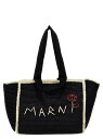 【15,000円以上ご購入で1,000円OFF！】 MARNI マルニ ホワイト White/Black トートバッグ レディース 春夏2024 SHMP0122L0P6769ZO762 【関税・送料無料】【ラッピング無料】 ia