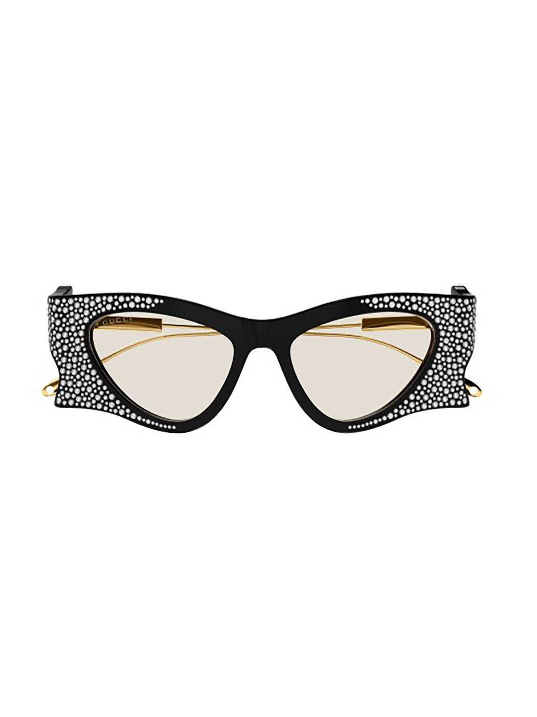  GUCCI EYEWEAR グッチアイウェア サングラス・メガネ レディース 春夏2024 GG1328S-004 BLACK-GOLD-YELLOW  ia