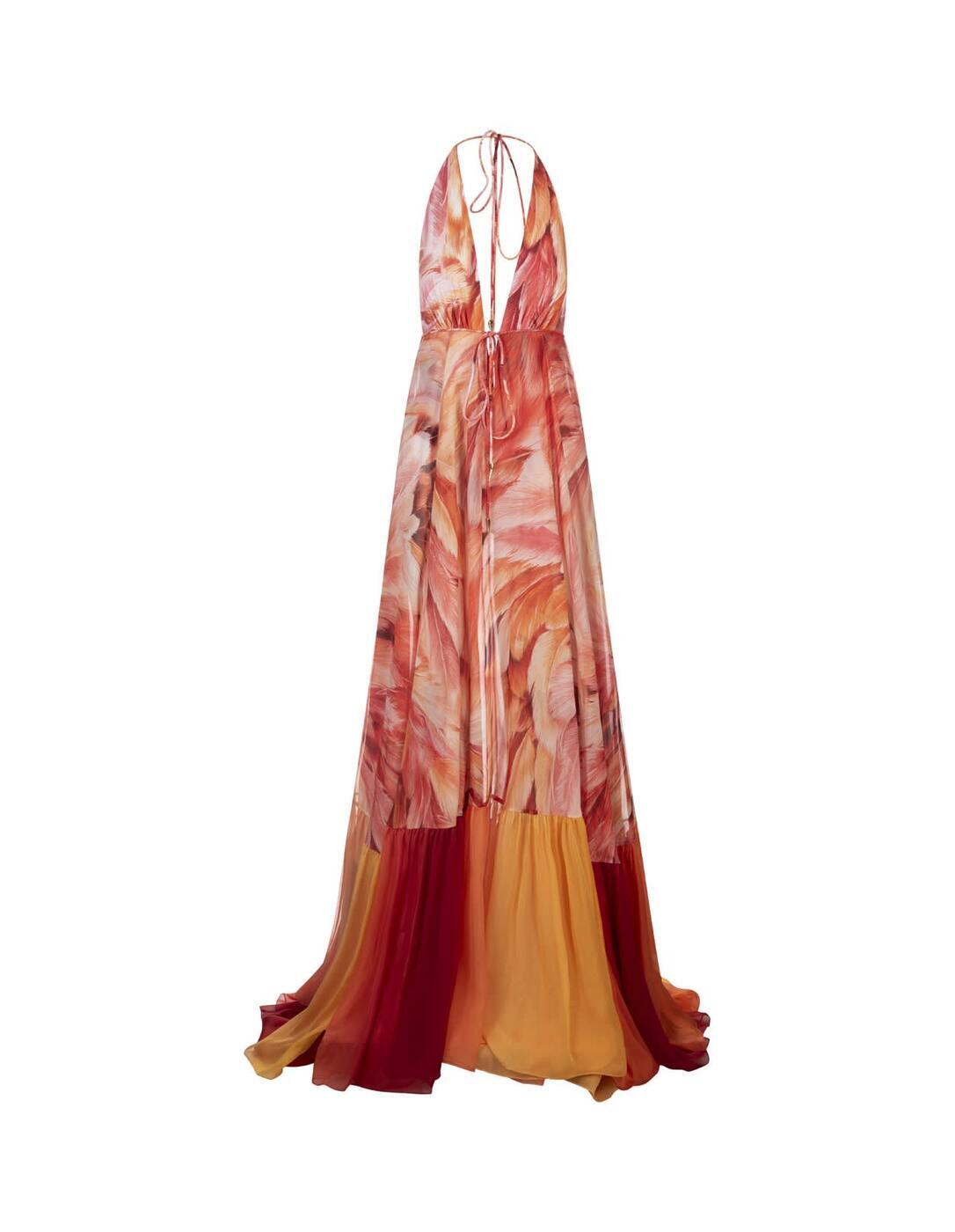 ROBERTO CAVALLI ٥ Х  Orange 륤 ǥ ղ2024 SWT132-CTL71 01505 ڴǡ̵ۡڥåԥ̵ ia