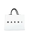 【15,000円以上1,000円OFF!!】 MARNI マルニ ホワイト White トートバッグ メンズ 秋冬2023 SHMQ0053U2 P596800W12 【関税・送料無料】【ラッピング無料】 ia