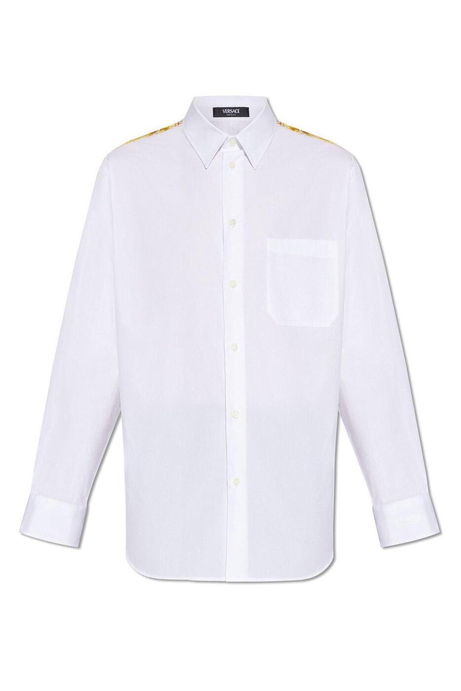 VERSACE ヴェルサーチ ベージュ Beige シャツ メンズ 春夏2024 10138701A09742_5K410 【関税・送料無料】【ラッピング無料】 iaのサムネイル