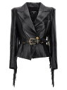 【15,000円以上ご購入で1,000円OFF！】 BALMAIN バルマン ブラック Black ジャケット レディース 春夏2024 CF1SI353LC92_0PA 【関税・送料無料】【ラッピング無料】 ia