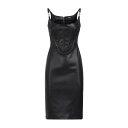 【15,000円以上1,000円OFF!!】 VERSACE ヴェルサーチ ブラック BLACK ドレス レディース 春夏2024 1A101271013624_1B000 【関税・送料無料】【ラッピング無料】 ia