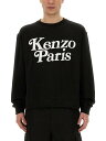 ケンゾー トレーナー メンズ 【15,000円以上ご購入で1,000円OFF！】 KENZO ケンゾー ブラック BLACK トレーナー メンズ 春夏2024 FE55SW1464MG_99 【関税・送料無料】【ラッピング無料】 ia