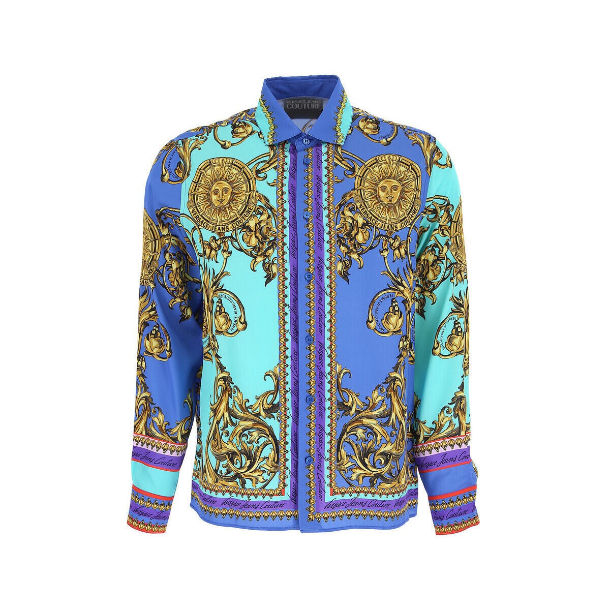 VERSACE JEANS COUTURE ヴェルサーチ ジーンズ クチュール 948+MULTICOLOR+230 シャツ メンズ 春夏2022 72GAL2RGNS100GC0 【関税・送料無料】【ラッピング無料】 iaのサムネイル