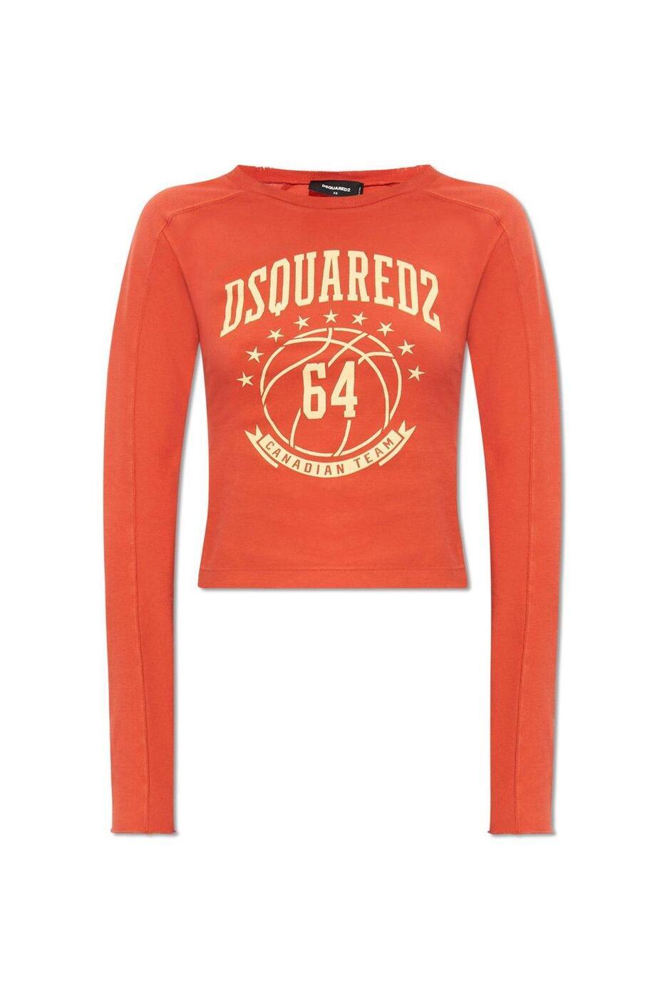 DSQUARED2 ディースクエアード Tシャツ レディース 春夏2024 S75GD0378S24615_310 【関税・送料無料】【ラッピング無料】 ia