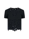 ERMANNO SCERVINO エルマンノ シェルヴィーノ ブラック Black トップス レディース 春夏2024 D442L311ILM95708 【関税・送料無料】【ラッピング無料】 ia