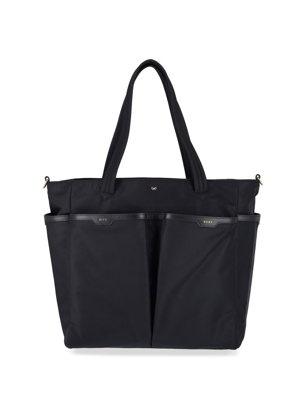 ANYA HINDMARCH アニヤ ハインドマーチ ブラック Black トートバッグ レディース 春夏2024 152617BLACK 【関税・送料無料】【ラッピング無料】 ia