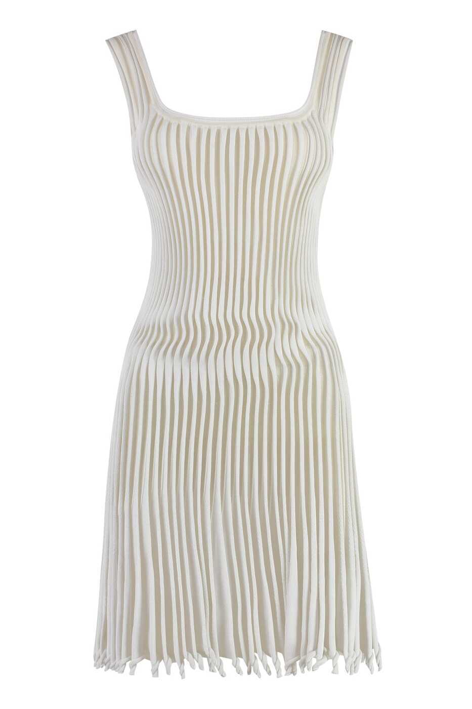 【土日限定クーポン配布中！】 ALAIA アライア ホワイト White ドレス レディース 秋冬2023 AA9R23734M811_066 【関税・送料無料】【ラッピング無料】 ia