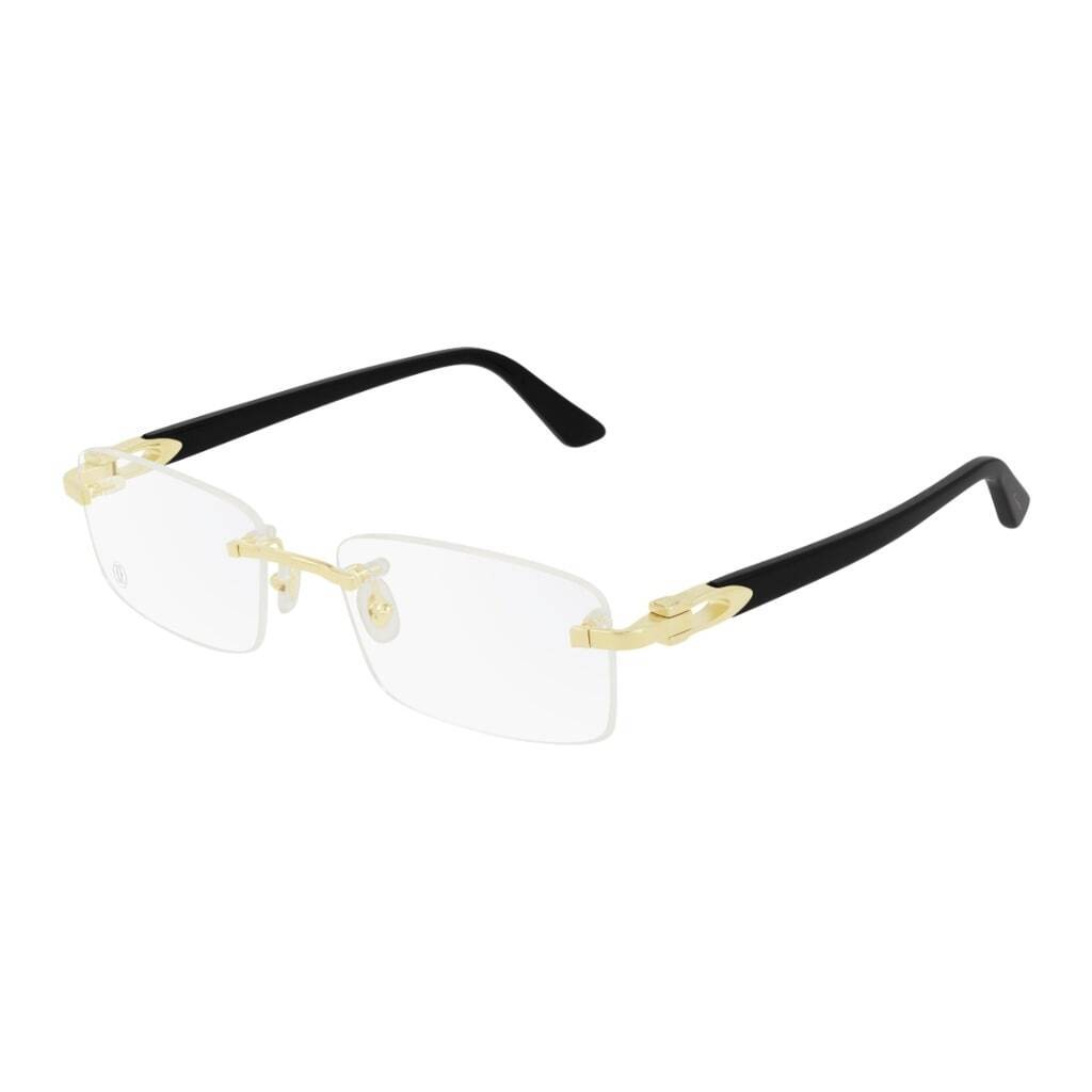 CARTIER EYEWEAR ƥ 󥰥饹ᥬ  ղ2024 CT0287O 001 ڴǡ̵ۡڥåԥ̵ ia