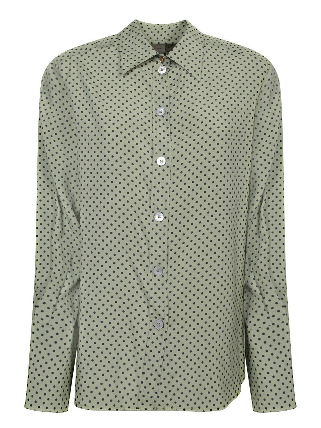 PAUL SMITH ポールスミス グリーン Green シャツ レディース 春夏2024 W1R329B M02322 35 【関税・送料無料】【ラッピング無料】 ia