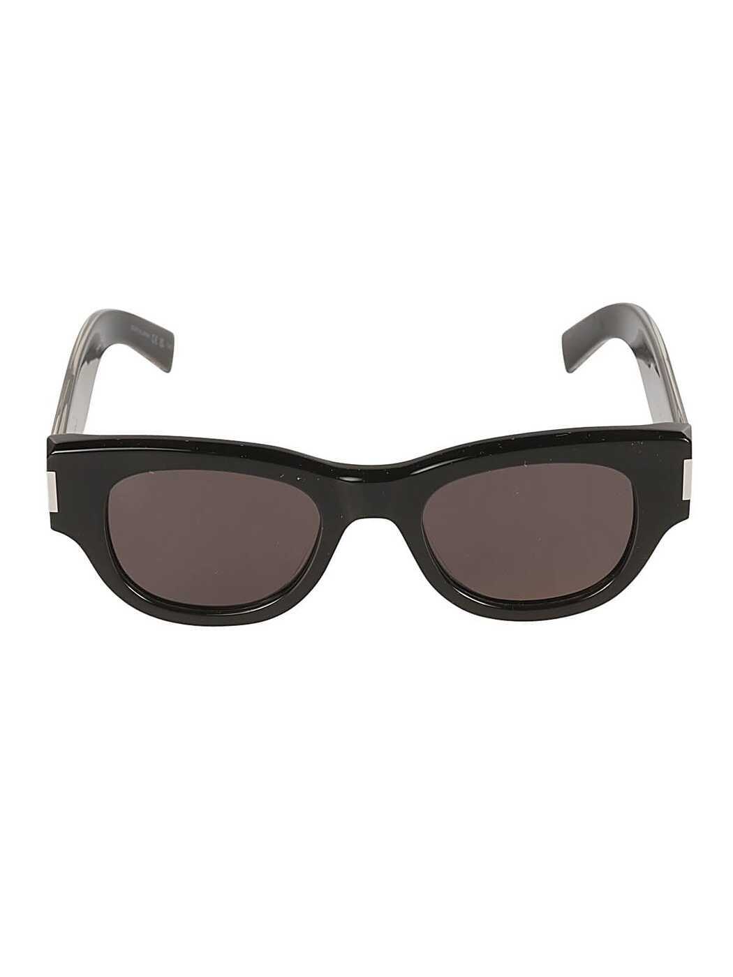 SAINT LAURENT EYEWEAR サンローランアイウェア サングラス・メガネ レディース 春夏2024 SL 573-001 BLACK-CRYSTAL-GREY  ia