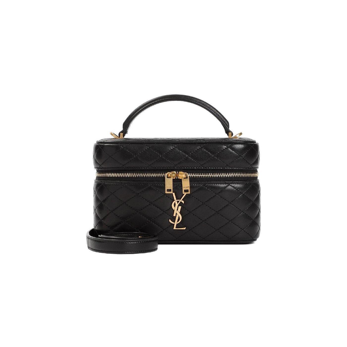 【10周年記念クーポン！P4倍！】 SAINT LAURENT PARIS イヴ サンローラン ブラック BLACK トートバッグ レディース 春夏2024 7667311EL07-1000 BLACK 【関税・送料無料】【ラッピング無料】 iaのサムネイル