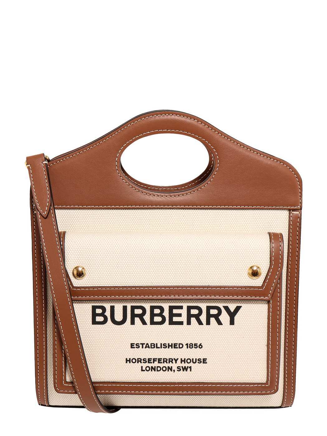 バーバリー トートバッグ（レディース） 【楽天スーパーSALE!!200000円以上5000円OFFクーポン対象】 BURBERRY バーバリー ブラウン Brown トートバッグ レディース 春夏2024 8039361A1395 【関税・送料無料】【ラッピング無料】 ia