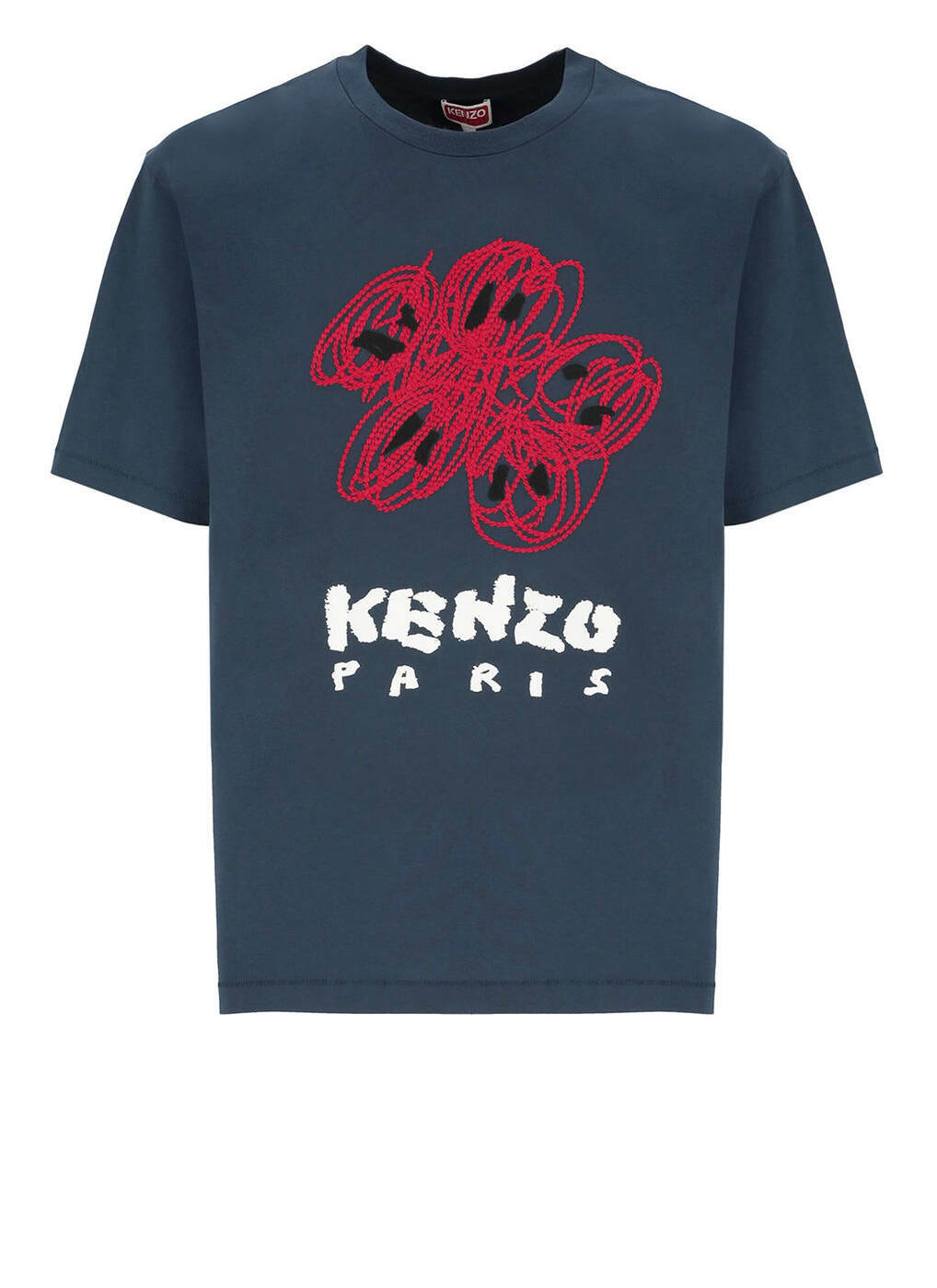 KENZO ケンゾー ブルー Blue Tシャツ メンズ 春夏2024 FE55TS2734SG_77 【関税・送料無料】【ラッピング無料】 ia