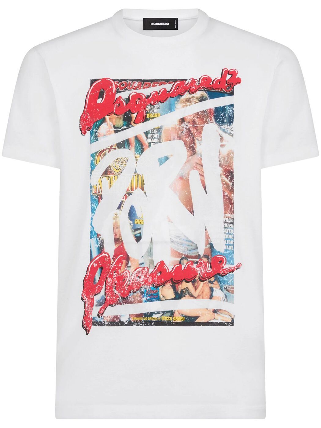 【本日5の付く日ポイント4倍!】 DSQUARED2 ディースクエアード ホワイト White Tシャツ メンズ 春夏2024 S71GD1407S23009_100 【関税・送料無料】【ラッピング無料】 ia