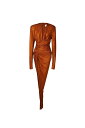 ALEXANDRE VAUTHIER 쥯ɥ ܡƥ ֥饦 Brown ɥ쥹 ǥ ղ2024 231DR1556BBOURBON ڴǡ̵ۡڥåԥ̵ ia