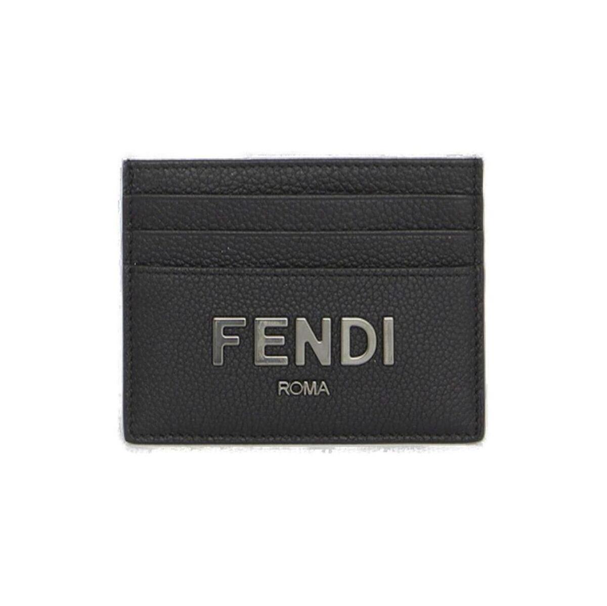 フェンディ 財布（メンズ） 【毎月1日はエントリーでポイント3倍！】 FENDI フェンディ ブラック BLACK 財布 メンズ 春夏2023 7M0164 ALA8F1Z35 【関税・送料無料】【ラッピング無料】 ia