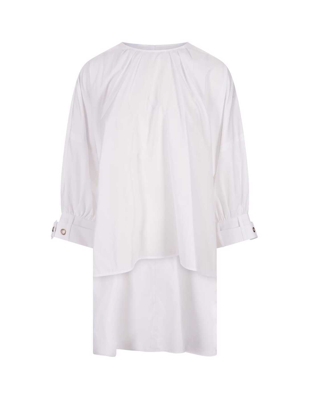 S MAX MARA エスマックスマーラ ホワイト White シャツ レディース 春夏2024 2419191023600_001 【関税・送料無料】【ラッピング無料】 iaのサムネイル